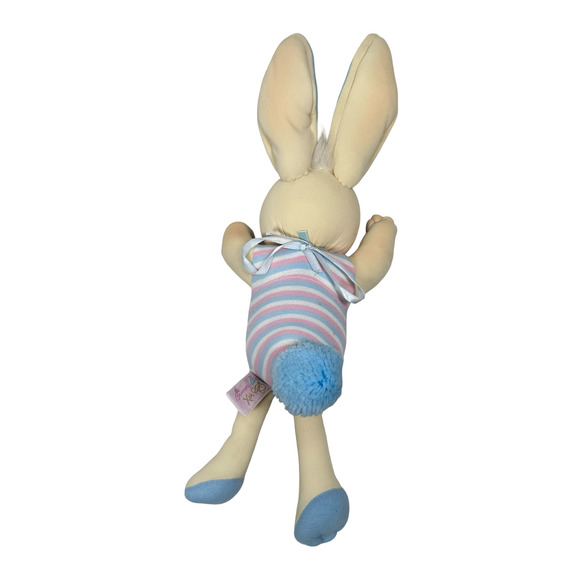 Vintage Cabbage Patch Kids Bunny Bee Plush Toy Blue Pink Xavier Roberts Lot of 2 - Picture 3 of 12